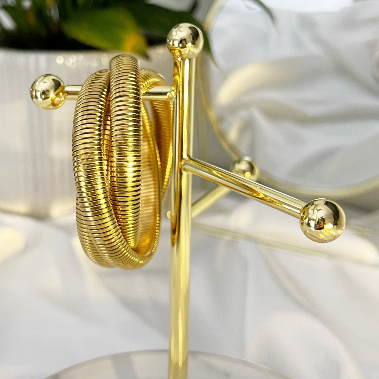 Trinity Entangled Bracelet - 18k Gold Plated
