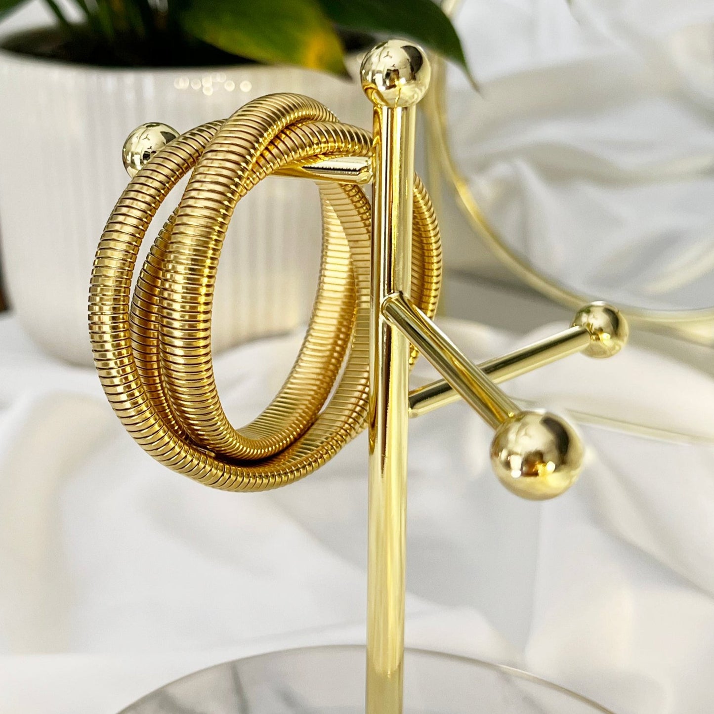 Trinity Entangled Bracelet - 18k Gold Plated