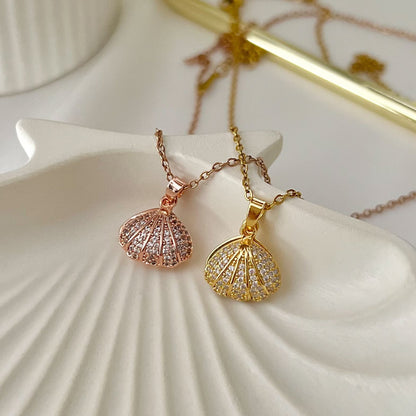 Shellie's Pearl Necklace - 18k Gold Plated